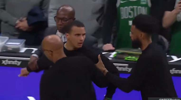 Psycho Joe Mazzulla Lived Up To His Name By Completely Losing His Shit On Some Bozo Refs