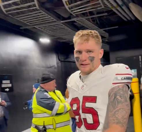 'We're Sorry As Fuck' - Trey McBride Correctly Summing Up Who The Cardinals Are After Losing To The Panthers, Getting Eliminated From The Playoffs