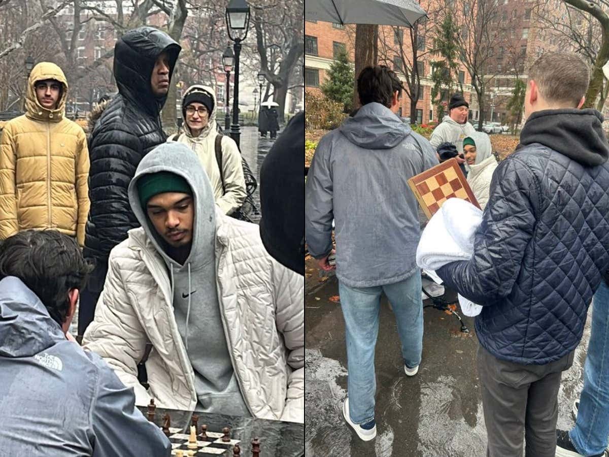 Man Of The People: Victor Wembanyama Hit Up Washington Square Park To Hang Out And Play Chess With Random Fans
