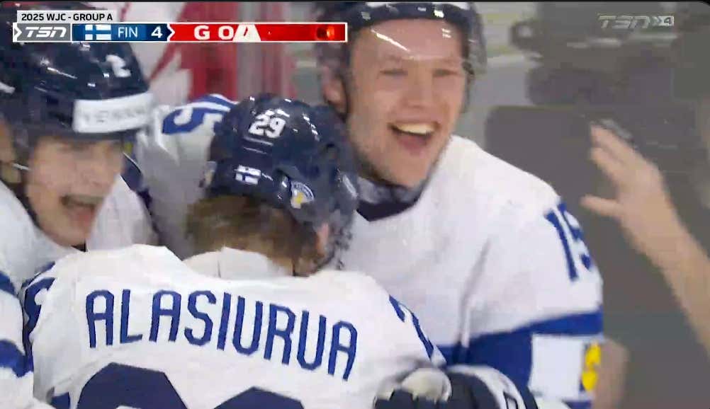 Revenge of the Finns: Finland Hands USA Their First World Juniors Loss In 2 Tournaments