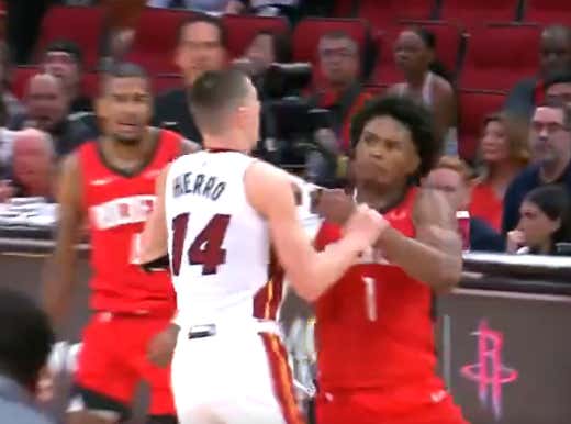 Fighting In The NBA Is Officially BACK After Tyler Herro And Amen Thompson Become The Latest Players To Get Into It During A Game