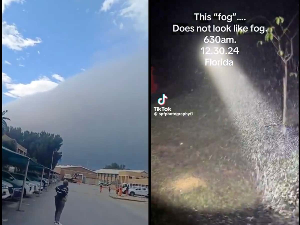 Tinfoil Hat Time - What's Up With The Mysterious Fog Appearing Around The Country? Are People Fucking Crazy Or Is There Something Going On?