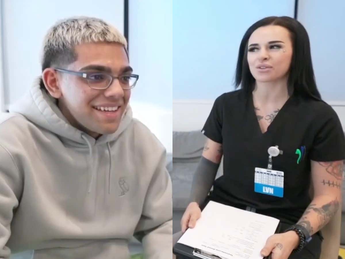 Kick Streamer N3on Took a Live Testosterone Test and Scored a 118, The Average Level for an Adult Male is 600-700