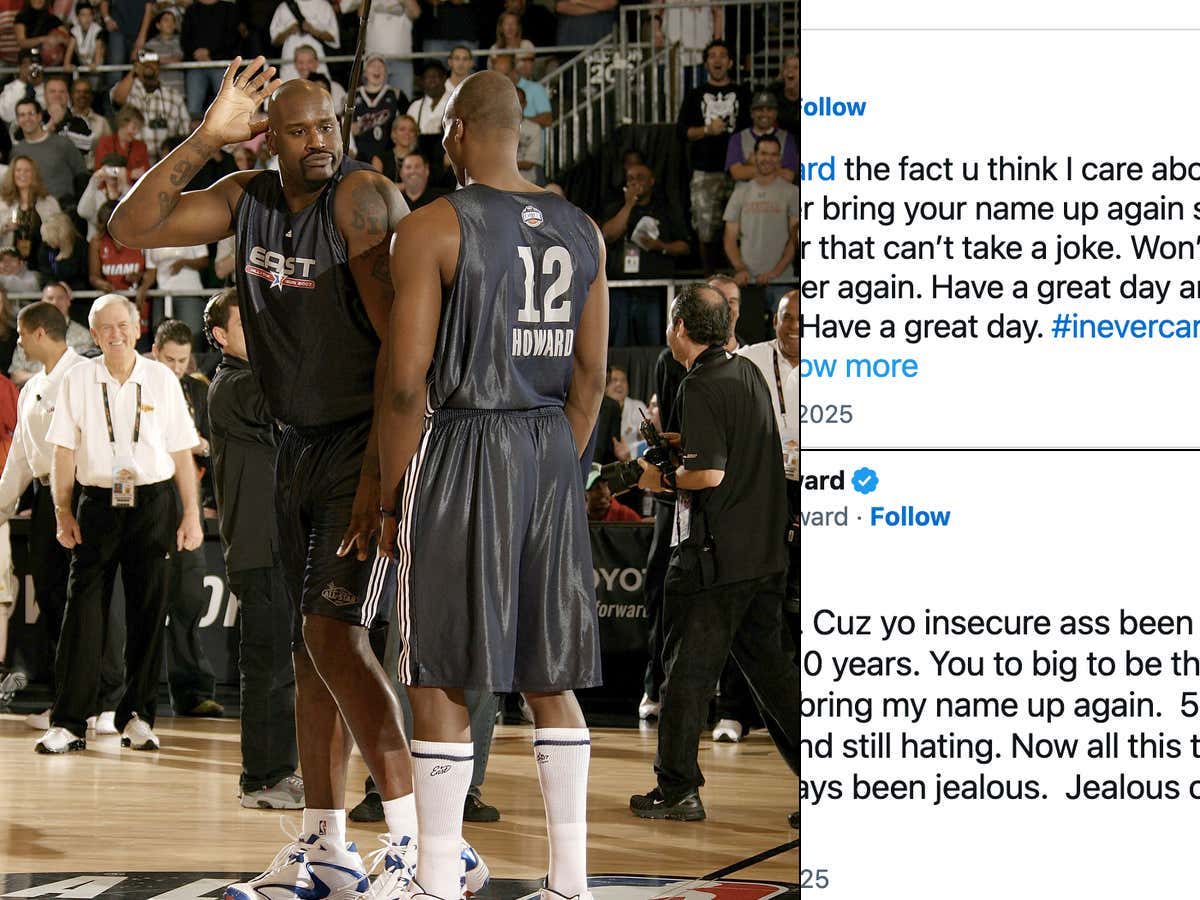 'Do We Need To Throw Hands' -Shaq And Dwight Howard Are Once Again Threatening Each Other, Arguing On Twitter And It's Time For Them To Fight