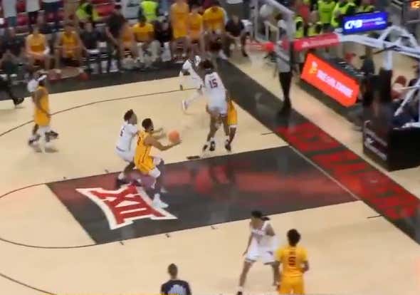 Iowa State Just Pulled One Out Of Their Ass To Force Overtime At Texas Tech After BeIng Down 13 And Then Pulls Out The Win Thanks To A Beautiful Inbounds Play, And Clutch Free Throws