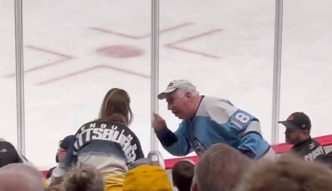 Pittsburgh Scumbag Like You Read About Crashes Out After Apparently Taking A Puck From A Kid At Penguins Game