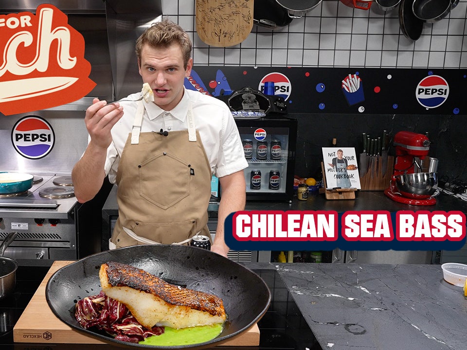 Cooking Up Delicious Chilean Sea Bass | What's For Lunch Presented By Pepsi