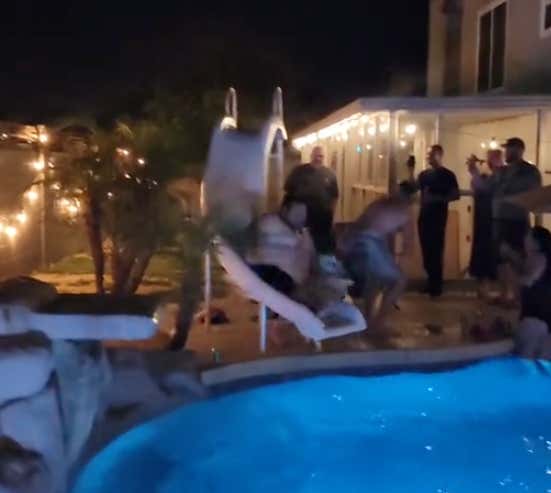 You Have Never Seen A Slide Break Faster Than This