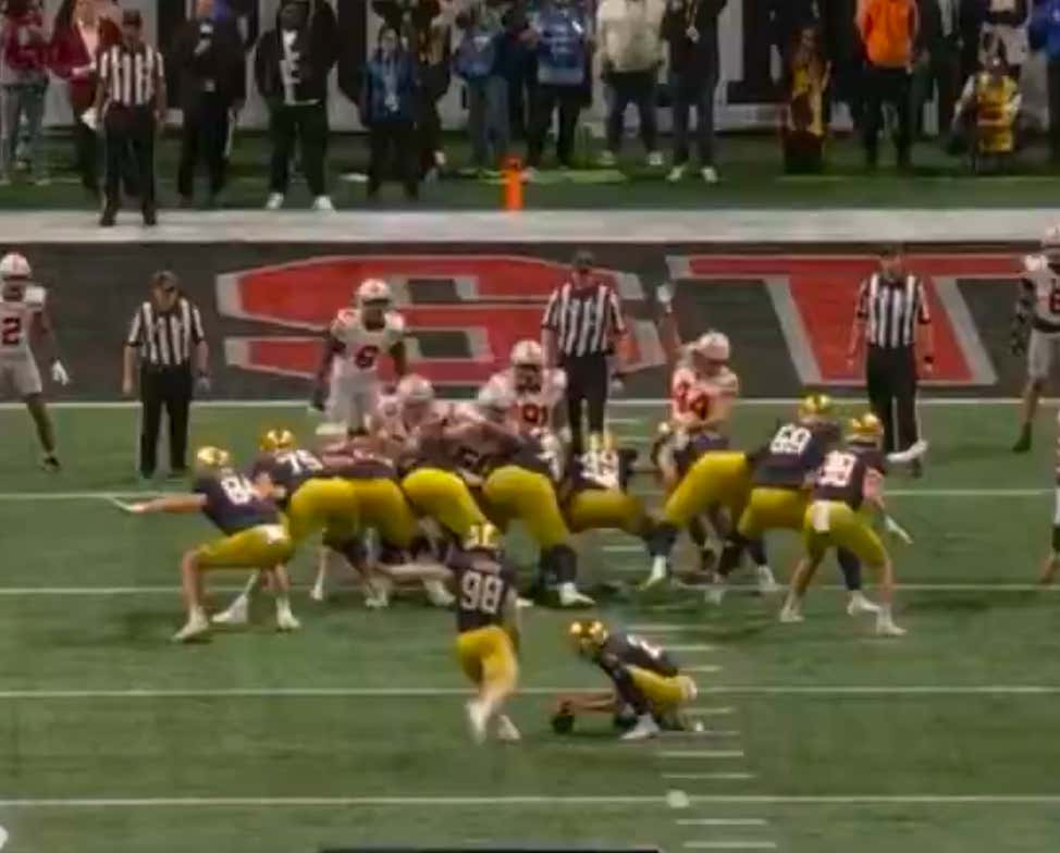 I Cannot Believe Notre Dame Kicked A Field Goal Down 16 With Less Than 10 Minutes To Go In A National Title Game