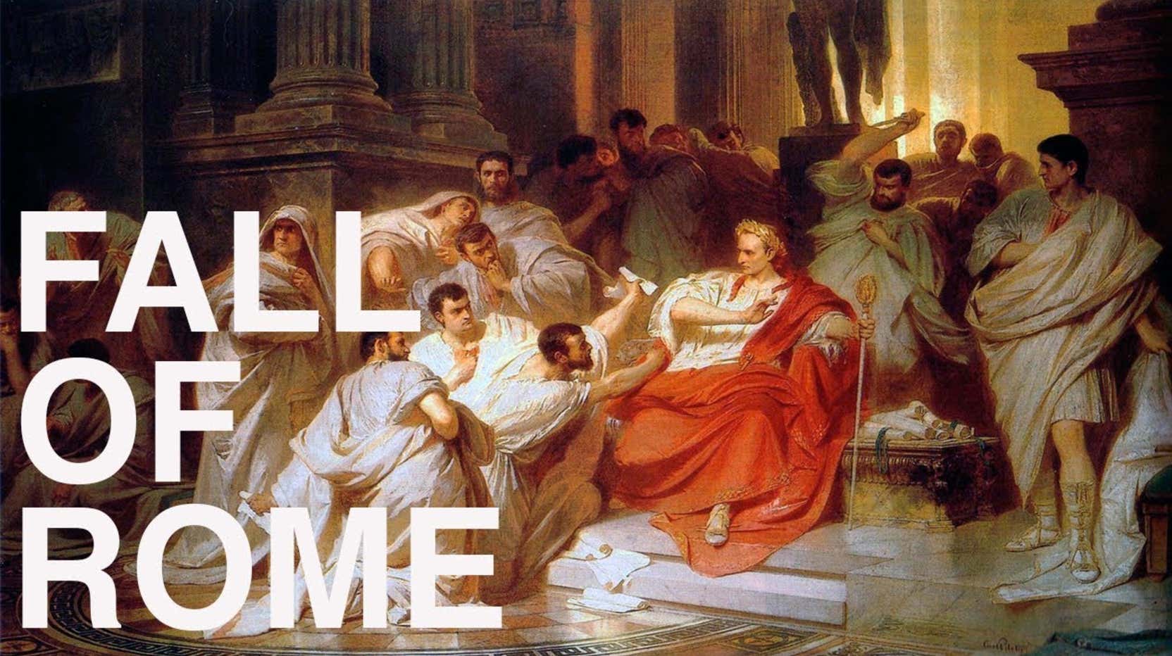 Watch This When You're High - How Did The Roman Empire Fall?