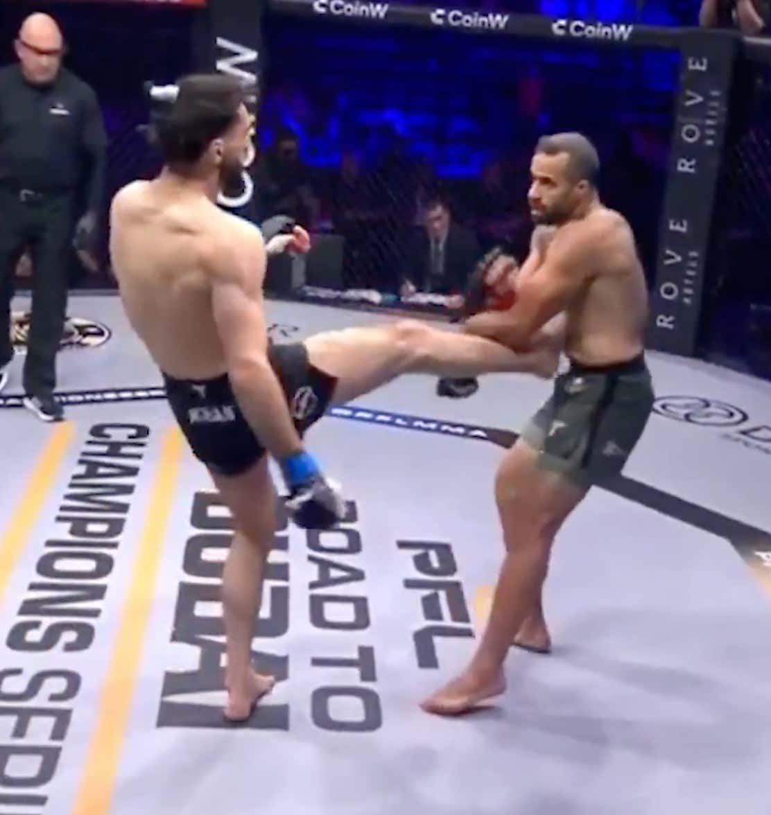 PFL Fighter Gets His Forearm Snapped In Half By A Front Kick