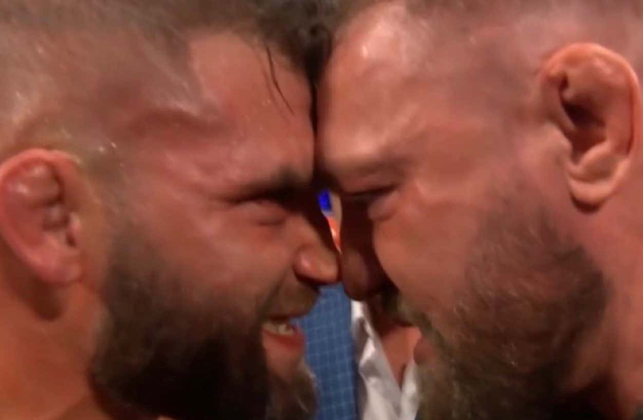 Conor McGregor Got In The Ring And Tried To Set Up A Bare Knuckle Fight With Jeremy Stephens Last Night