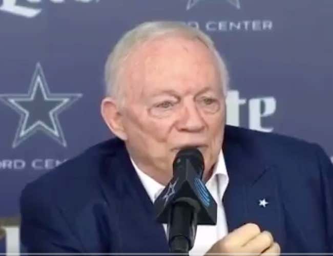 Incoherent Rambling, Crying And Schotty Shots - We Had An Incredible Jerry Jones Press Conference Today, Cowboys Fans Continue To Be In Hell