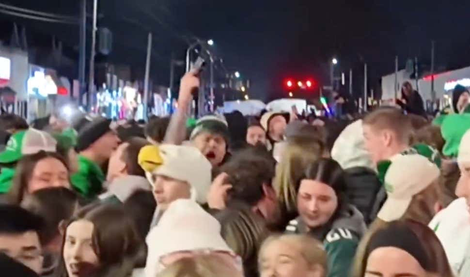 Maybe Shooting A Gun Into The Air A Few Times In A Crowd Of People Isn't The Best Way To Celebrate The Eagles Going To The Super Bowl