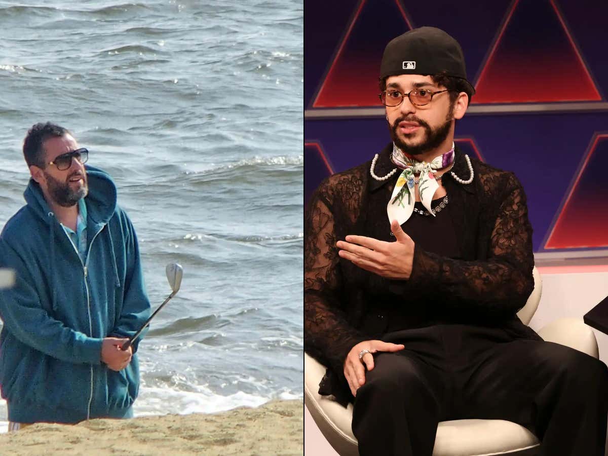 The Newest Look At Happy Gilmore 2 Dropped And This Time We Have The Bruins Sweater, Tour Championship And Bad Bunny As The Caddie