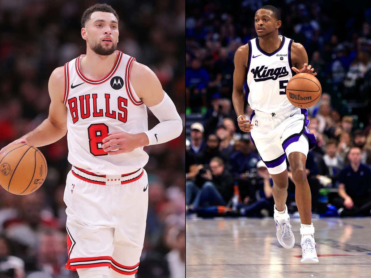 The Kings, Bulls And Spurs Pull Off A Massive 3 Team Trade That Pairs De'Aaron Fox With Wemby And Sends Zach LaVine To Sacramento