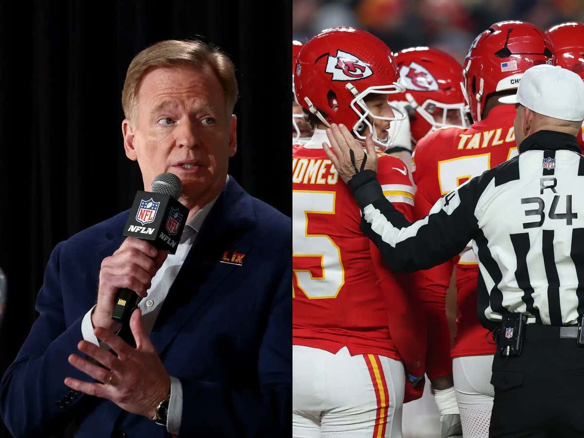 Great Start To Super Bowl Week: Roger Goodell Had To Publicly Declare That Refs Don't Favor The Chiefs, Even Brought Up 'The Script'