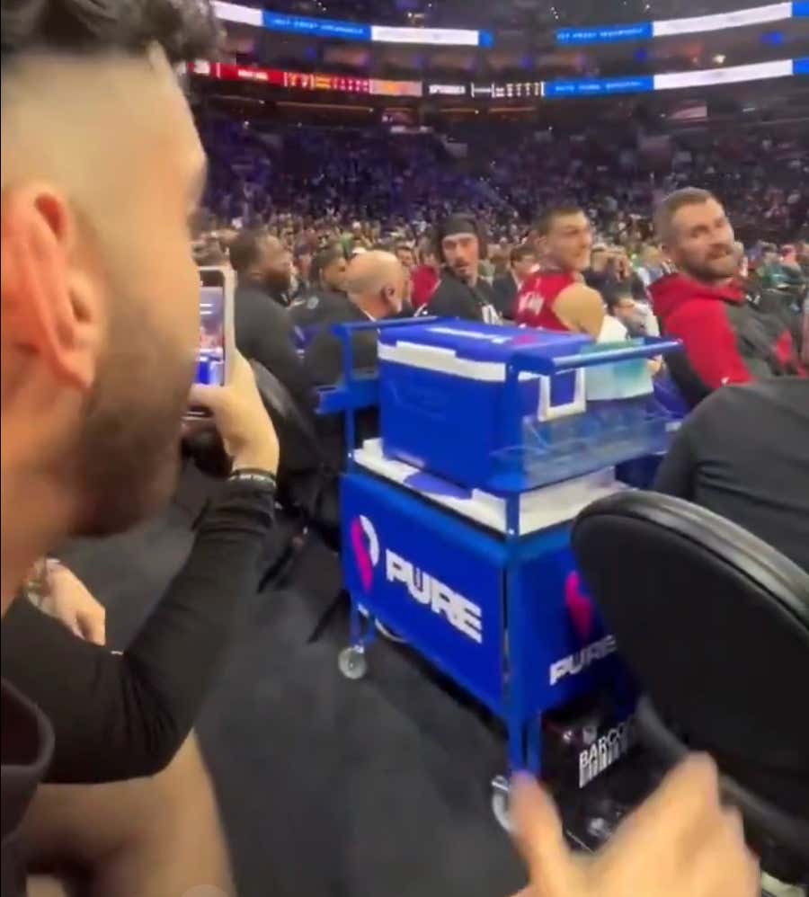 Kevin Love And His Miami Heat Teammates Learned About The Jimmy Butler Trade From A Fan In The Stands