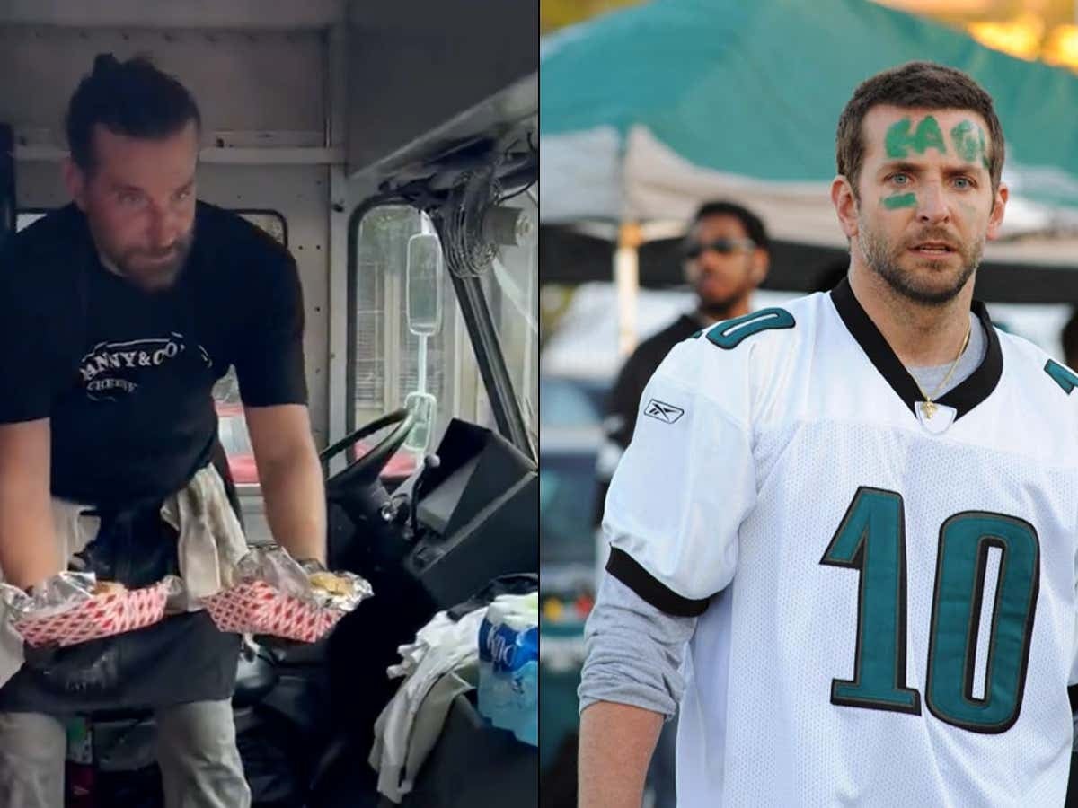 The Eagles Are Playing A Home Game In The Super Bowl Now That Bradley Cooper Is Down In New Orleans Slinging Cheesesteaks