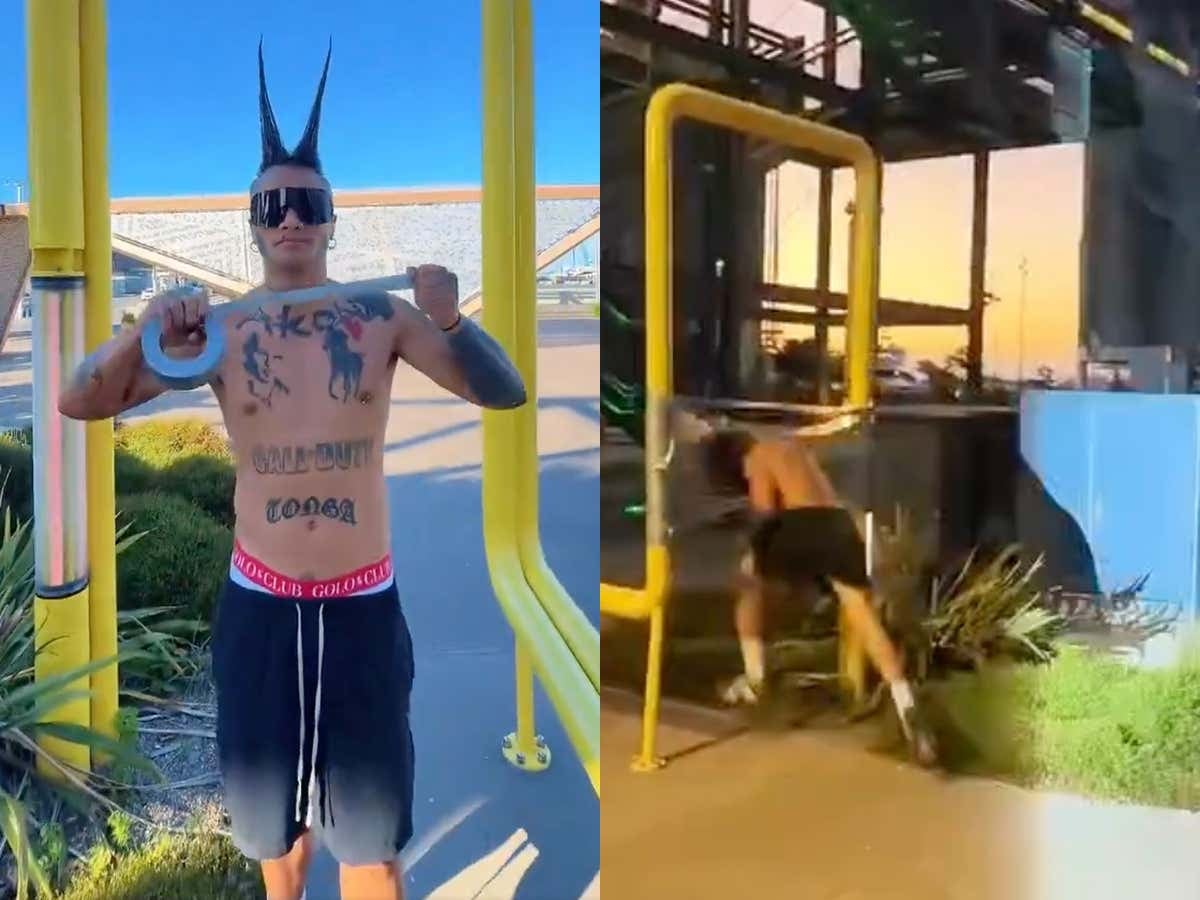 Natural Selection At Its Finest: Idiot Australian Influencer Knocked Out Cold, Hospitalized After Attempting To Run Through 1,000 Strips Of Duct Tape