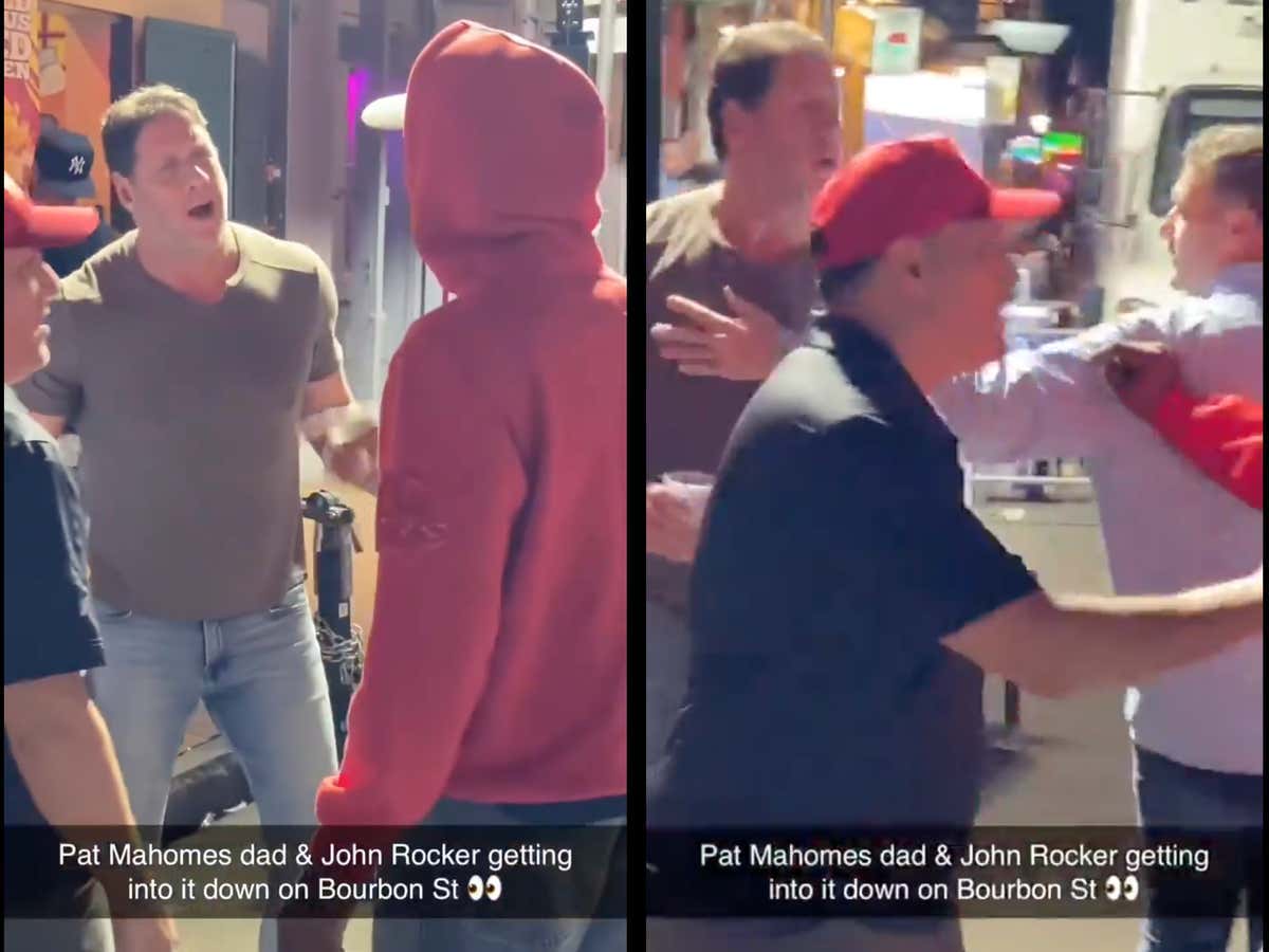 Former MLB Players John Rocker and Patrick Mahomes Sr. Almost Threw Down In The Streets Of New Orleans Over The Weekend