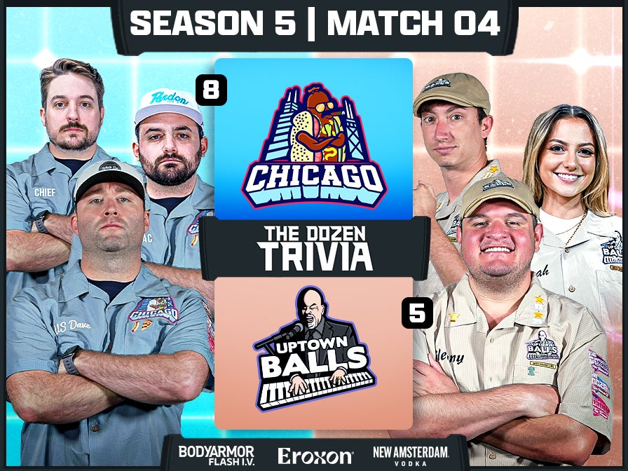 Chicago vs. Uptown Balls | Match 04, Season 5 - The Dozen Trivia League