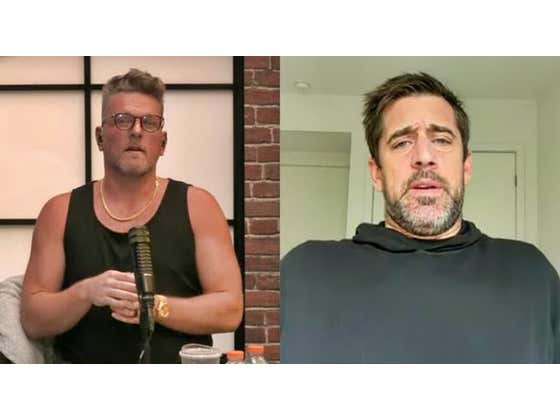 Report: Aaron Glenn Told Aaron Rodgers in Order to Stay With the Jets, He'd Have to Quit the Pat McAfee Show