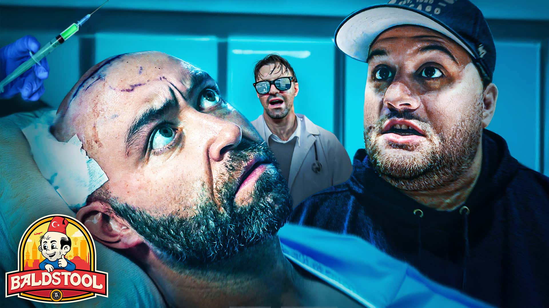 Whitesox Dave and Eddie Almost Came to Blows in the Hair Transplant Operating Room | BALDSTOOL EPISODE 3