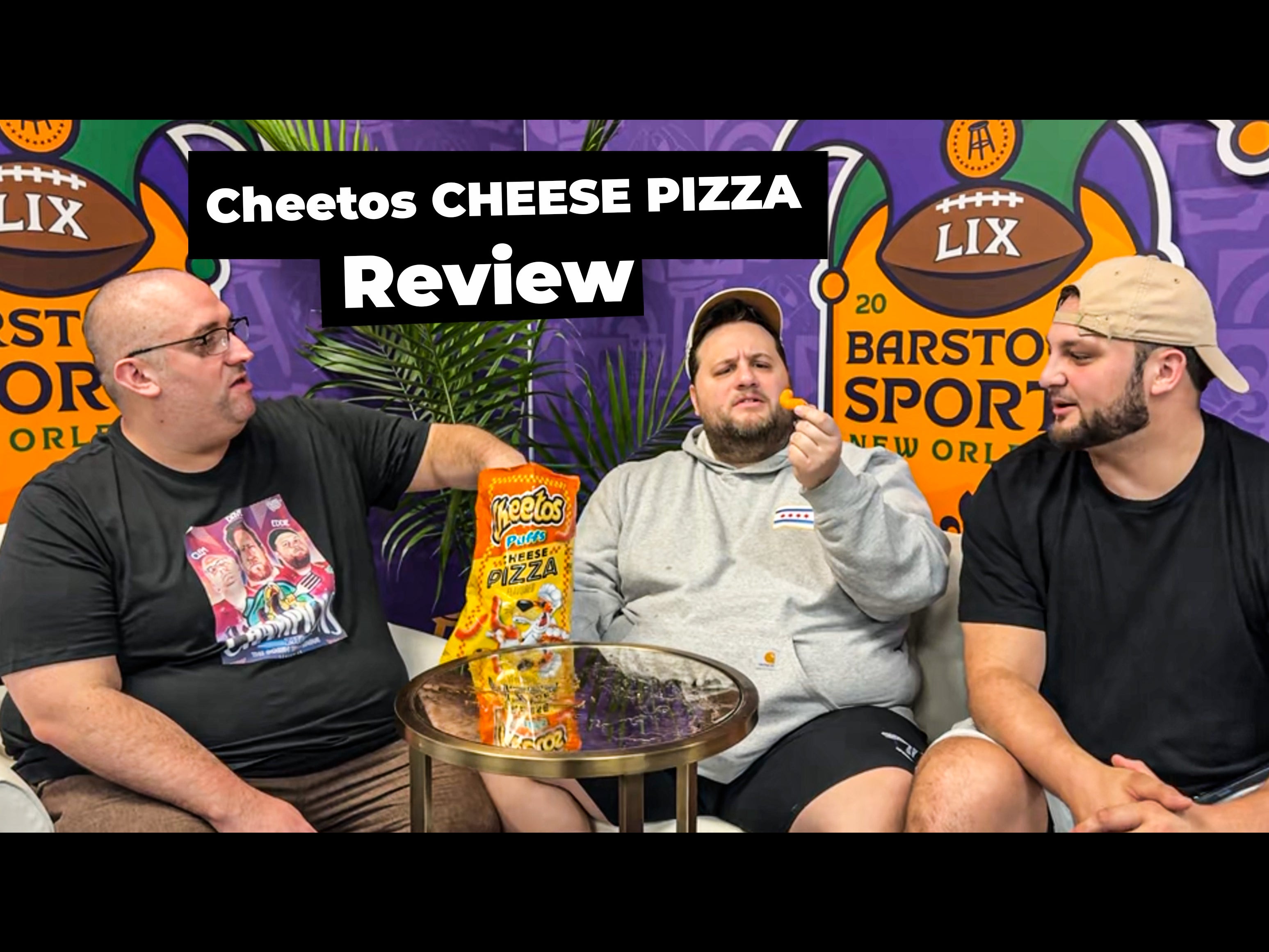 Cheetos Cheese Pizza Review Featuring Honorary (And Future?) Snack Boy Dana Beers