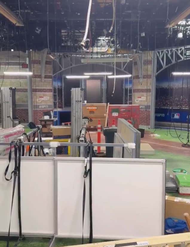 Seeing ESPN Use The Old Baseball Tonight Studio As A Storage Closet Makes Me So Damn Sad