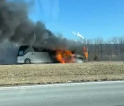 IU Indy's Team Bus Caught Fire On The Way Home From Its Game At NKU, Coach Described It As Basically 'Blowing Up' As The Team Ran Away From It