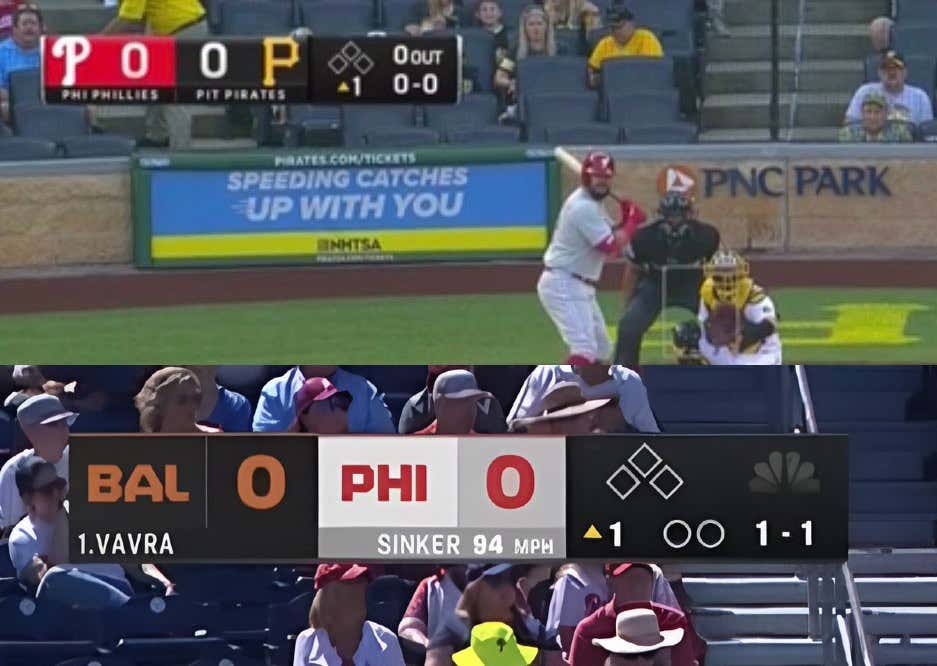 The "P00P" Baseball Game Has Officially Been Flushed After The Phillies Broadcast Unveiled A New Scorebug