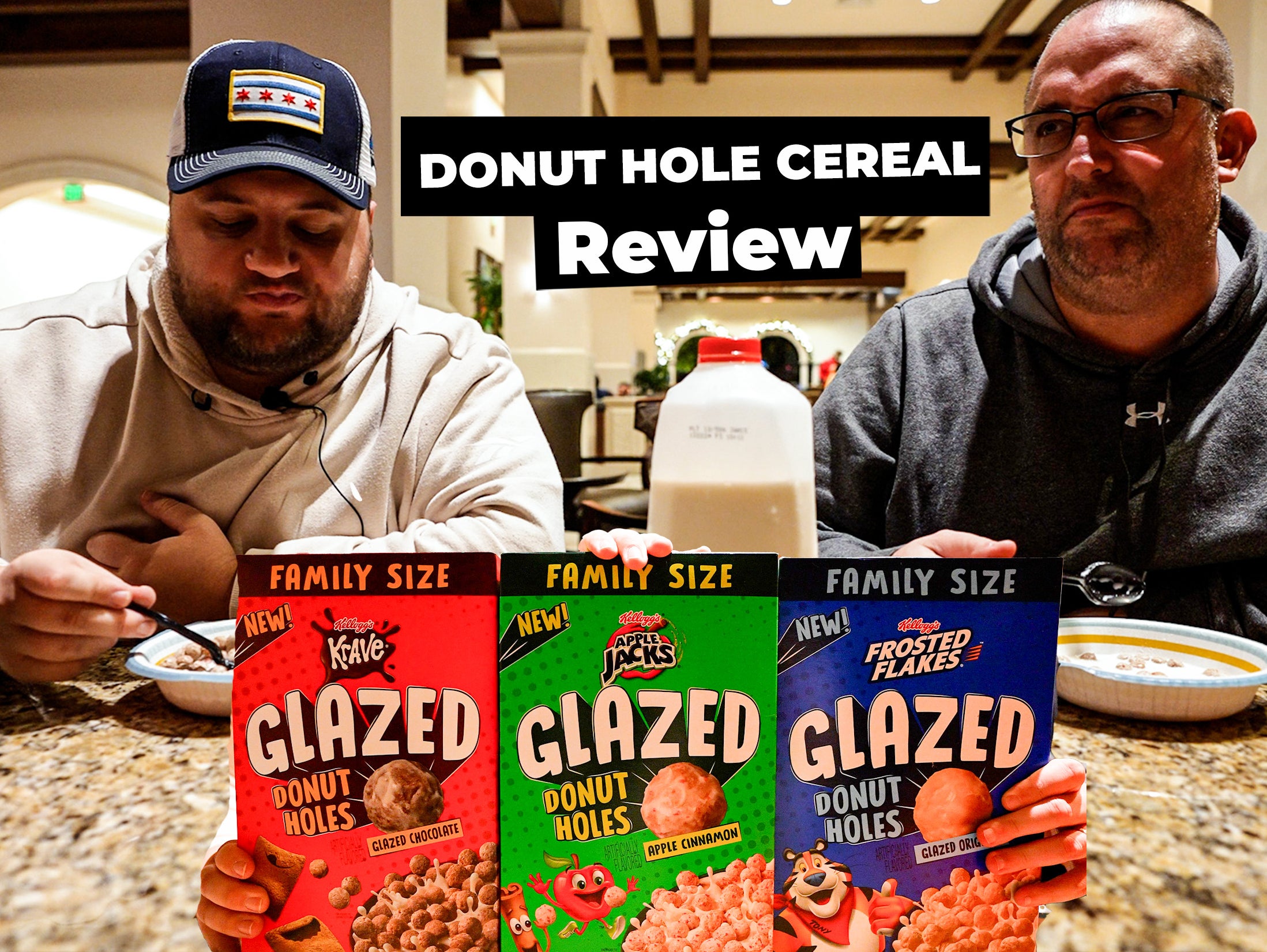 Kellogg's Created Donut Hole Cereals With Some Of Their Biggest Brands