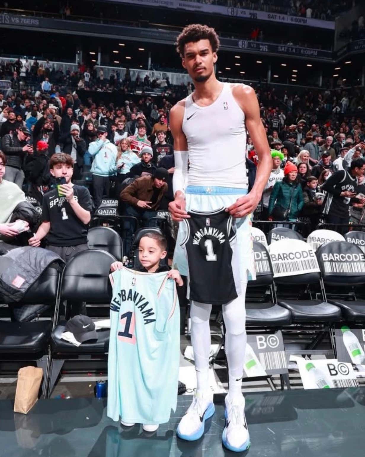 Dad Who Sold Game-Worn Jersey That Victor Wembanyama Gave to His Son in a Heartwarming Jersey Swap (for $73,200) is Now Trying to Cancel the Sale, Says His Son Wants The Jersey Back