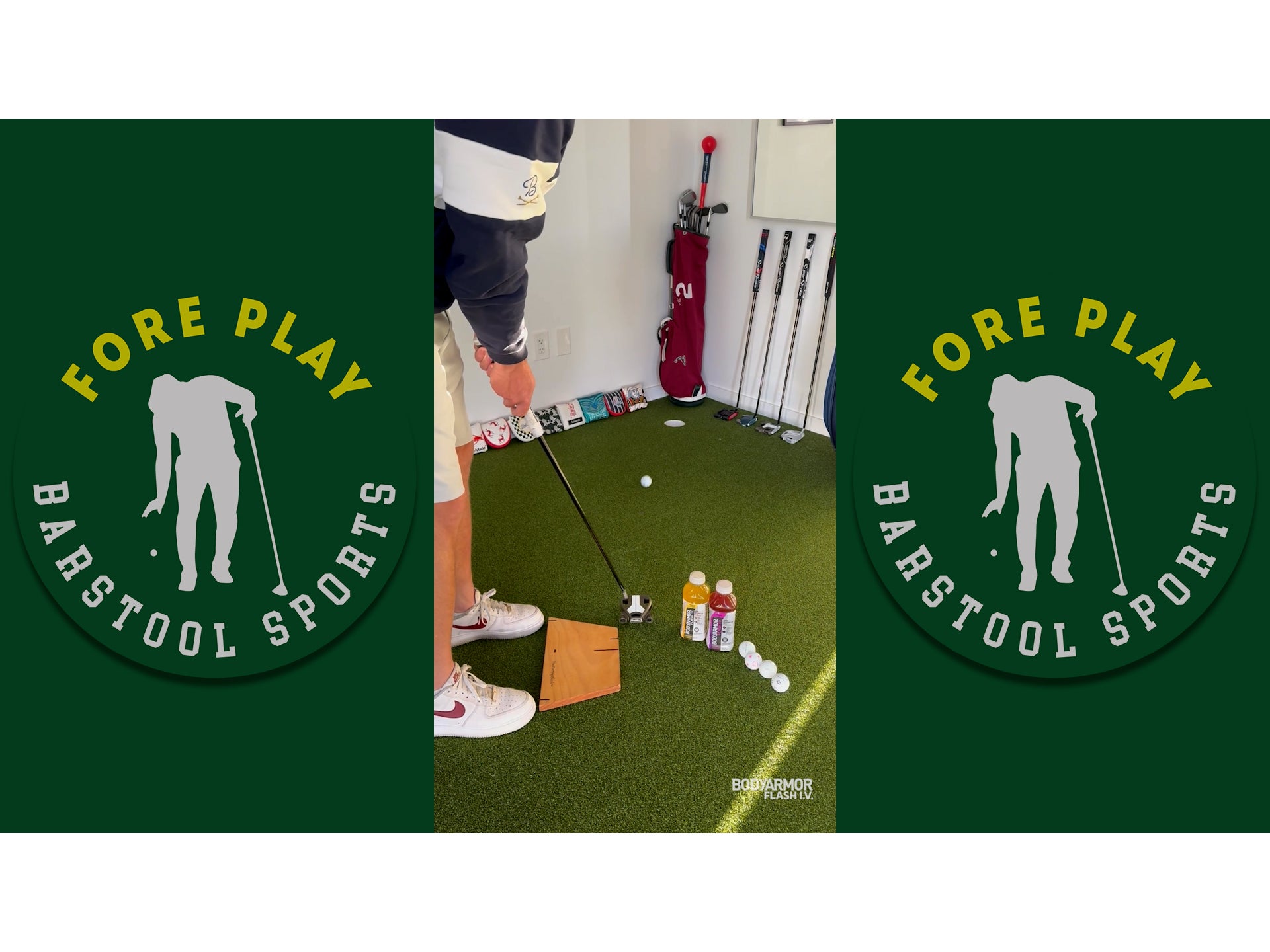 Working On The Putting Stroke