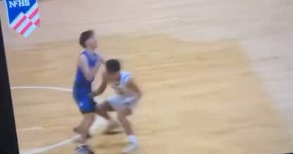 Say What You Want About Sportsmanship, But This Was A Flawlessly Executed Punch To The Nuts In A High School Basketball Game