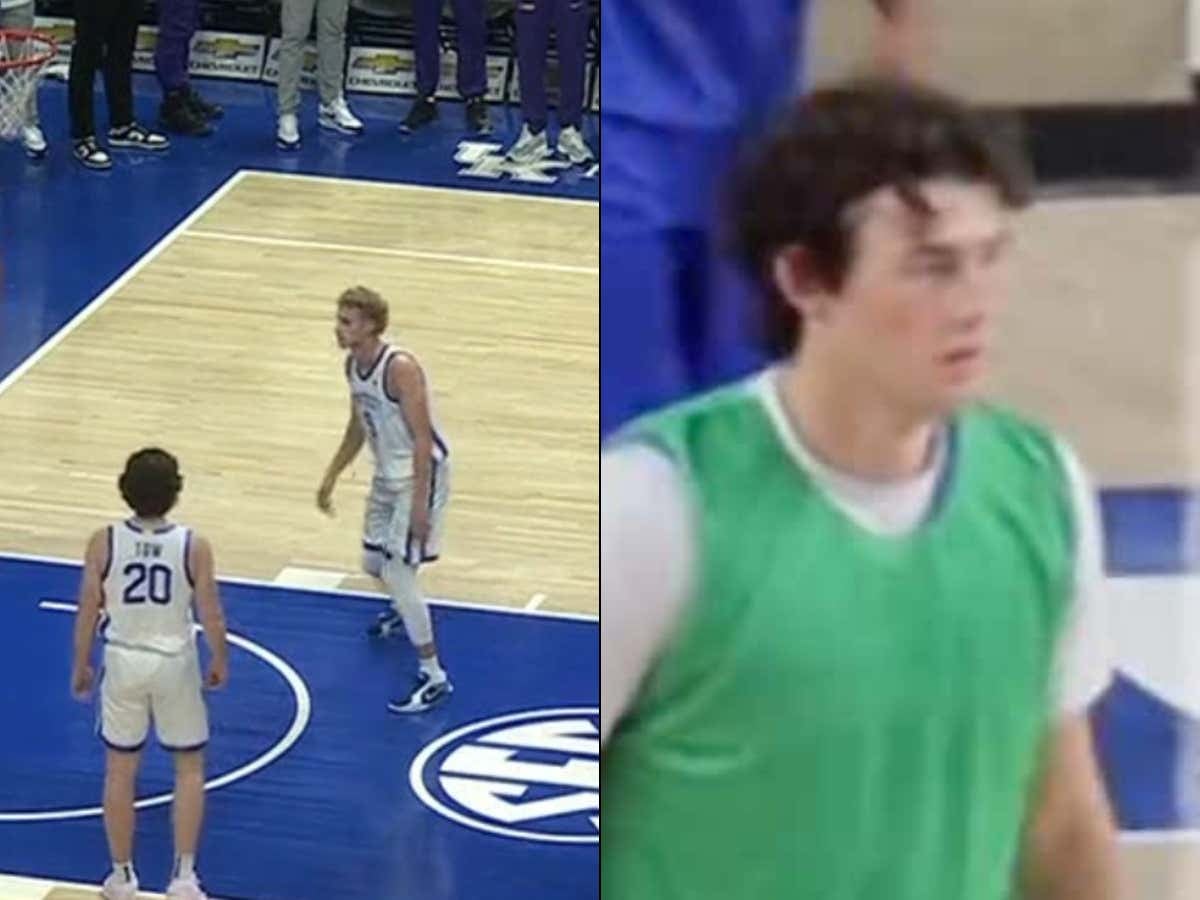 Legacy Game: Kentucky Kicked LSU's Ass So Bad That Zach Tow, A UK Frat President Who Didn't Have A Jersey Until Today, Played His First Ever Seconds