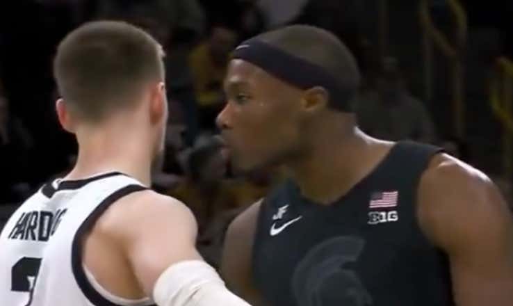 Advanced Analytics: After Tre Holloman Got Caught Talking Shit To An Iowa Player For Flopping, Michigan State Went On A 31-6 Run And Won The Big 10 Outright