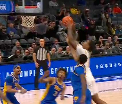 The Ref Who Ended Pitt's Season On This Disgusting Foul Call Should Be Never Be Allowed Near College Hoops Again