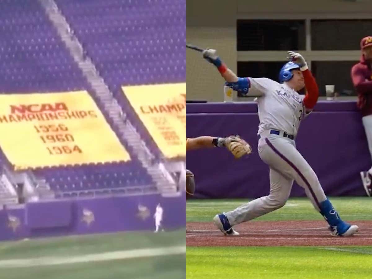 Minnesota Gophers' Bullpen Let Up Back-to-Back-to-Back-to-Back-to-Back Home Runs To Kansas (Tying NCAA Record) In a Game Inside Minnesota Vikings Stadium
