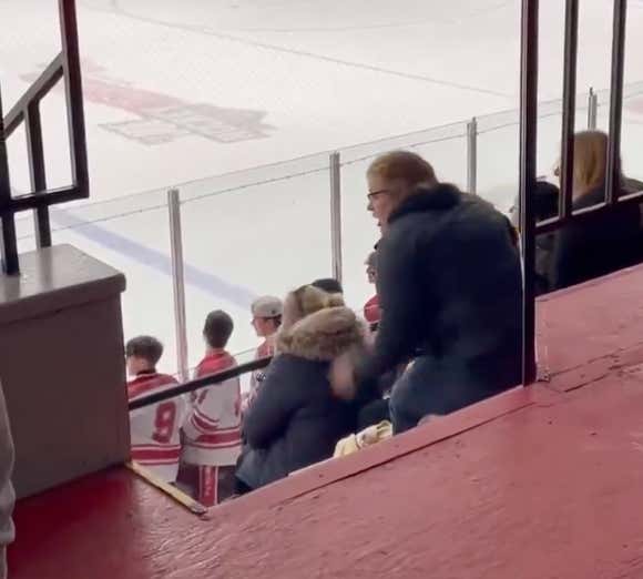 All This Hockey Mom Wants In Life Is For Anybody, For The Love Of God, To Shoot The Puck On Net
