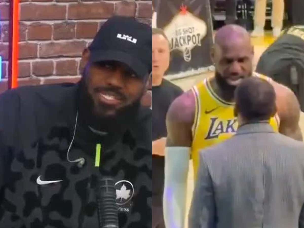 "He's Like On A Taylor Swift Tour Run" - LeBron Took A Clean Shot At Stephen A Smith For Going On A Press Tour Immediately After Their Confrontation