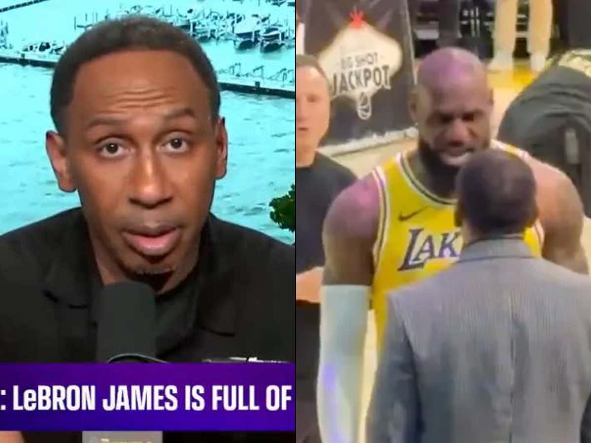 Stephen A Smith Responds To LeBron By Making It Clear He Does Not Wear Tighty Whitey's And That He Was Ready To Swing On LeBron During Their Confrontation