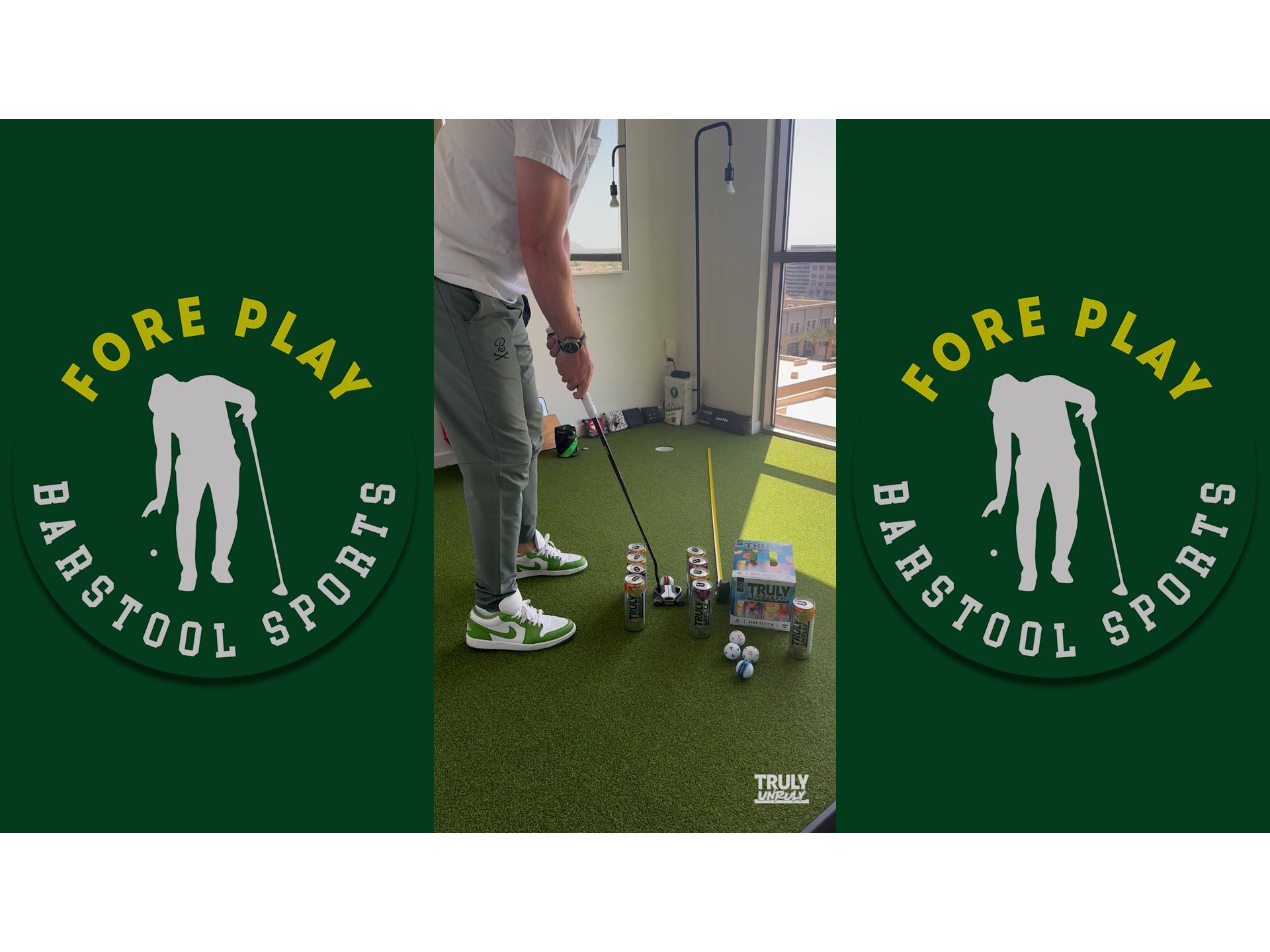 Working On The Putting Stroke