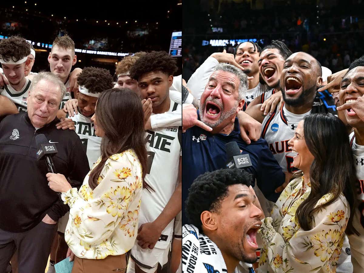 The Duality Of Coaches: Tom Izzo Starts Crying His Eyes Out After Making The Elite Eight, Bruce Pearl Goes Nuts And Breaks Out An SEC Chant