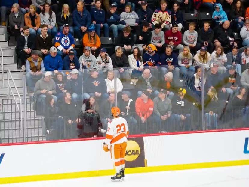 Legendary Standoff Took Place At The DIII Hockey National Championship After A Fan Refused To Give Stick Back To Player