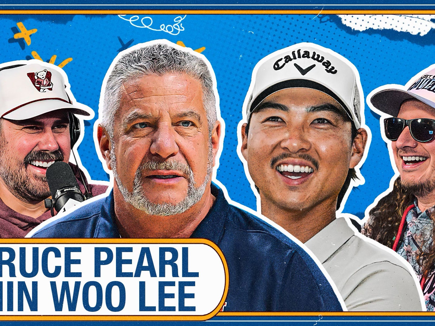 FULL VIDEO EPISODE: Auburn HC Bruce Pearl, PGA Pro Min Woo Lee, NFL Rule Changes, Someone On The Show Quits The Podcast Mid Episode And FAQ's