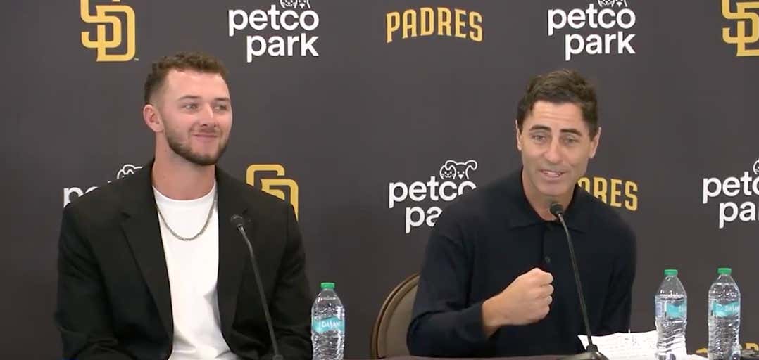 Padres GM A.J. Preller Told A Story About Getting Kicked Out Of A High School Football Stadium By Security While Secretly Scouting Jackson Merrill When He Was In High School