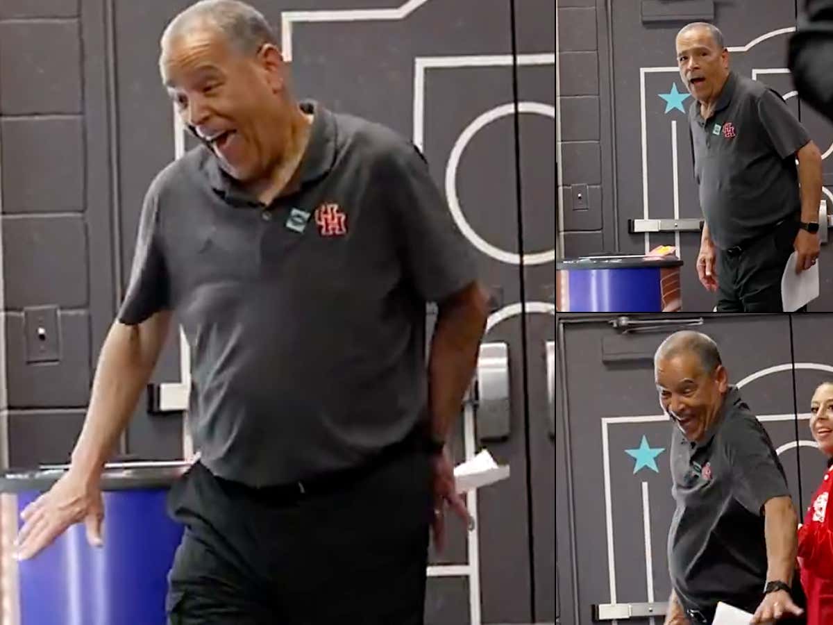 'Duke This, Duke That. Don't Sleep On Houston' - Kelvin Sampson Danced His Ass Off After Stuffing Jon Scheyer And Duke In A Locker