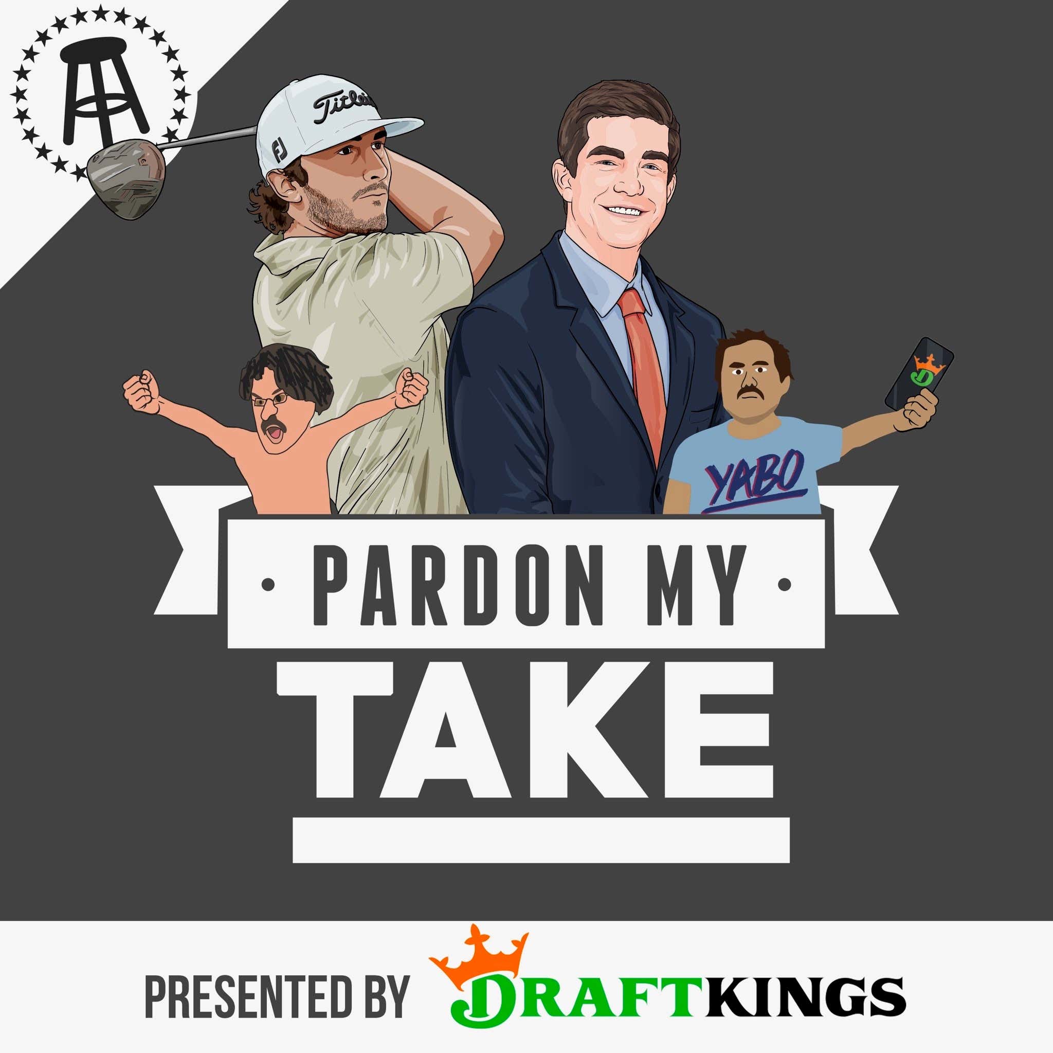 Max Homa, Shane Bacon Previewing The Masters, Florida Wins The National Championship, Pardon Your Take And White Lotus Finale episode artwork